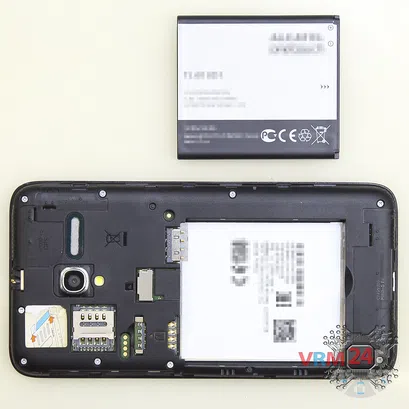 How to disassemble Alcatel OT POP 3 5015D, Step 2/2