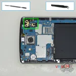 Cómo desmontar LG V10 H900, Paso 5/1