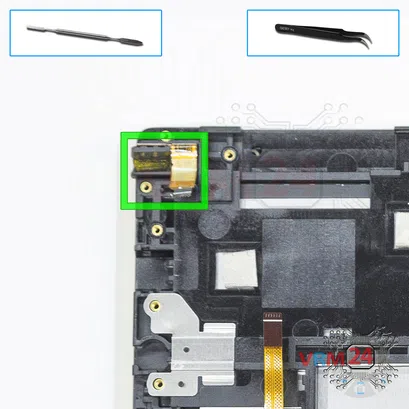 Cómo desmontar Lenovo Tab 4 TB-X304L, Paso 13/1