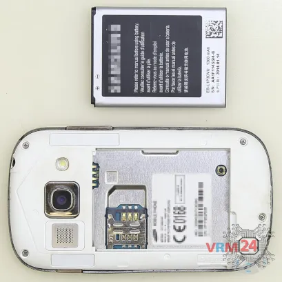 How to disassemble Samsung Galaxy Fame GT-S6810, Step 2/2
