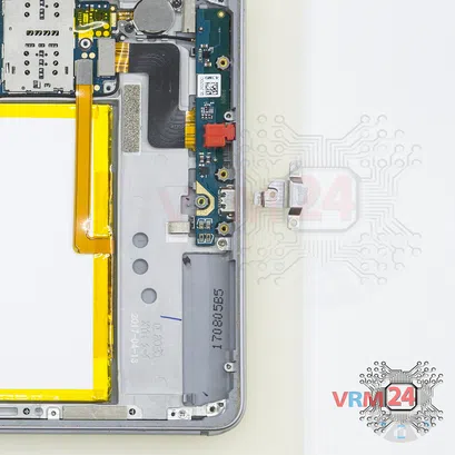 Cómo desmontar Huawei MediaPad M3 Lite 8", Paso 11/2