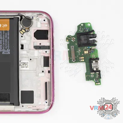 How to disassemble Huawei Honor 10i, Step 14/2