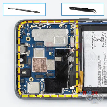 Cómo desmontar Nokia 7.2 TA-1196, Paso 16/1