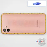 How to disassemble Samsung Galaxy A04 SM-A045, Step 3/1