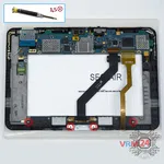 Cómo desmontar Samsung Galaxy Tab 8.9'' GT-P7300, Paso 6/1