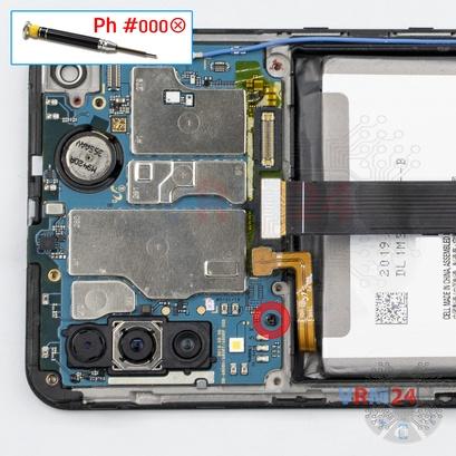 Cómo desmontar Samsung Galaxy A60 SM-A6060, Paso 12/1