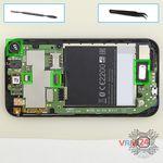 How to disassemble HTC Desire 320, Step 6/1