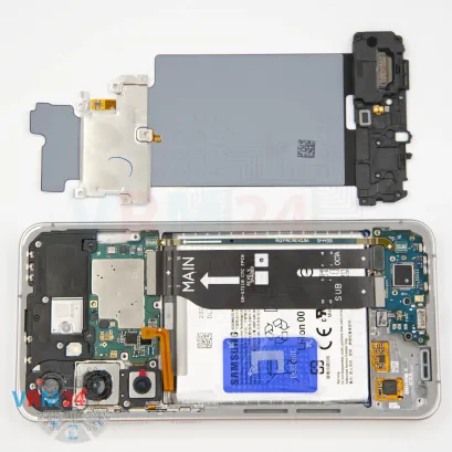 Как разобрать Samsung Galaxy S24 FE SM-S721, Шаг 9/2