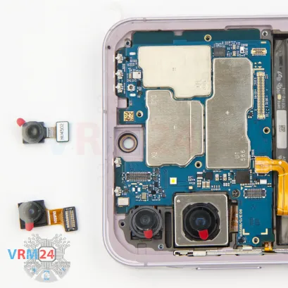 How to disassemble Samsung Galaxy A55 SM-A556, Step 14/2