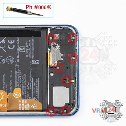How to disassemble Huawei Honor 20 Lite, Step 9/1