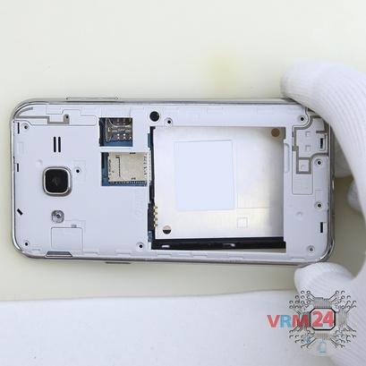 How to disassemble Samsung Galaxy J2 SM-J200, Step 4/2