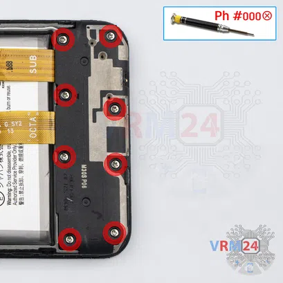 Como desmontar Samsung Galaxy M21 SM-M215 por si mesmo, Passo 8/1