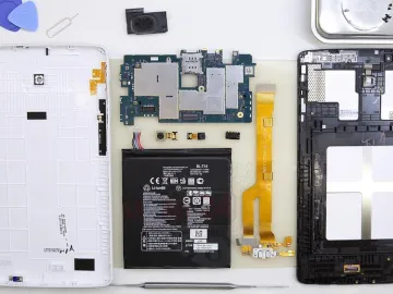 How to disassemble LG G Pad 8.0'' V490
