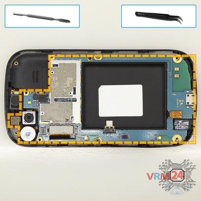How to disassemble Samsung Google Nexus S GT-i9020, Step 9/1