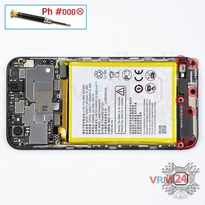 How to disassemble ZTE Blade A6, Step 7/1