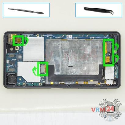 How to disassemble Sony Xperia X Performance, Step 8/1