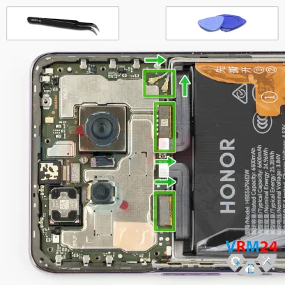 How to disassemble Honor X9c, Step 14/1