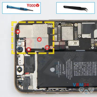Cómo desmontar Apple iPhone 11 Pro Max, Paso 9/1
