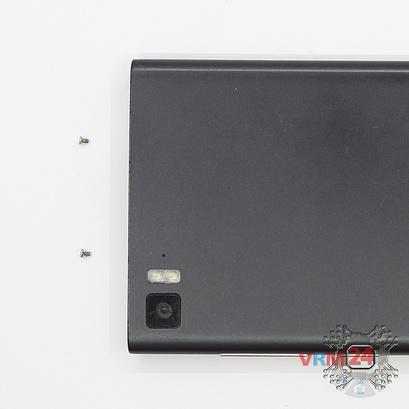 How to disassemble Xiaomi Mi 3, Step 2/2