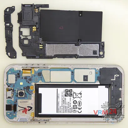 How to disassemble Samsung Galaxy A7 (2017) SM-A720, Step 4/2