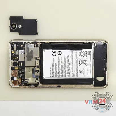 How to disassemble Lenovo Vibe S1, Step 5/2