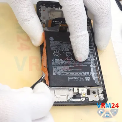 How to disassemble Xiaomi Redmi Note 14 Pro, Step 14/3