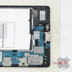Cómo desmontar Samsung Galaxy Tab S 8.4'' SM-T705, Paso 2/2