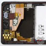 How to disassemble Sony Xperia V, Step 10/2