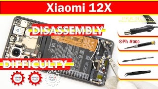 Xiaomi 12X 2112123AG Take apart Disassembly in detail