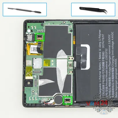 How to disassemble Lenovo Phab2, Step 12/1