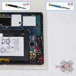 Cómo desmontar Sony Xperia Z3 Tablet Compact, Paso 9/1
