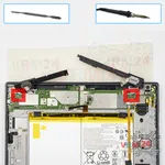 Как разобрать Lenovo Tab 4 Plus TB-X704L, Шаг 16/1