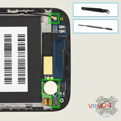 How to disassemble Explay X5, Step 6/1