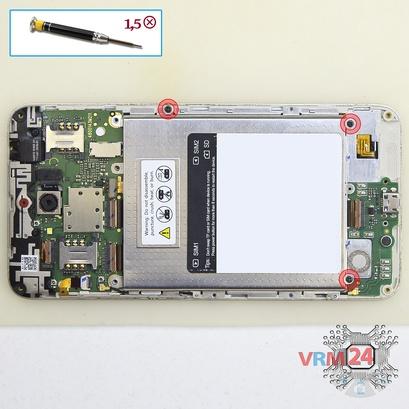 How to disassemble Huawei Honor 4C Pro, Step 5/1