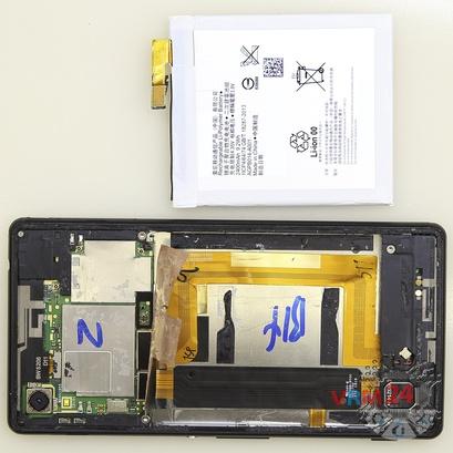 How to disassemble Sony Xperia M4 Aqua, Step 3/3