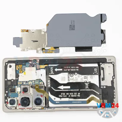 Como desmontar Samsung Galaxy S25 Ultra SM-S938 por si mesmo, Passo 6/2