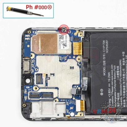 How to disassemble Asus ZenFone Max Pro (M2) ZB631KL, Step 16/1