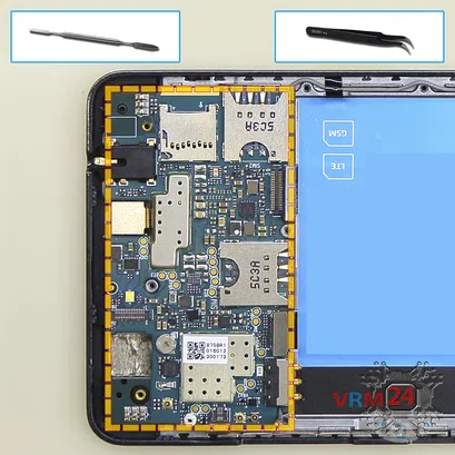 Как разобрать Highscreen Bay, Шаг 10/1