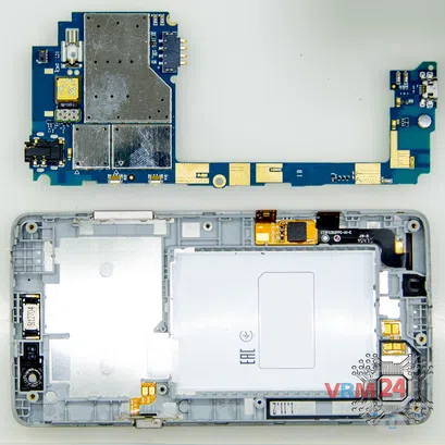 How to disassemble LG Max X155, Step 8/2