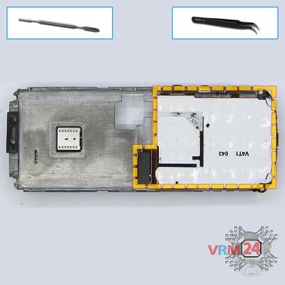 How to disassemble Nokia 6700 Classic RM-470, Step 13/1