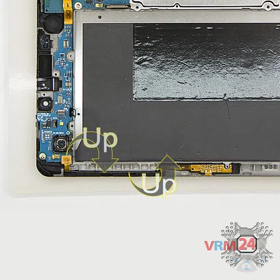 Cómo desmontar Samsung Galaxy Tab 7.7'' GT-P6800, Paso 11/2