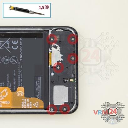 How to disassemble Huawei P30 Lite, Step 11/1