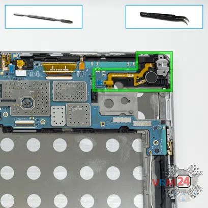 Cómo desmontar Samsung Galaxy Note Pro 12.2'' SM-P905, Paso 17/1