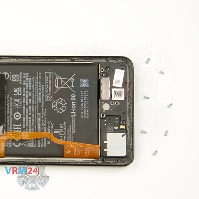 Como desmontar Xiaomi Redmi Note 11 Pro por si mesmo, Passo 4/3