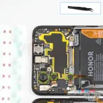 How to disassemble Honor X7b, Step 10/1