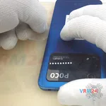 How to disassemble Xiaomi POCO M4 Pro, Step 3/4