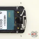 How to disassemble Samsung Wave 2 GT-S8530, Step 9/2