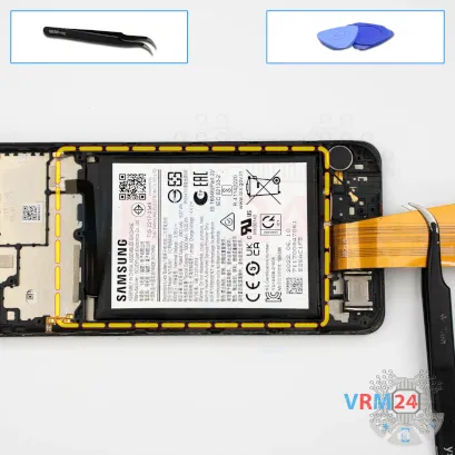 How to disassemble Samsung Galaxy A04 SM-A045, Step 14/1