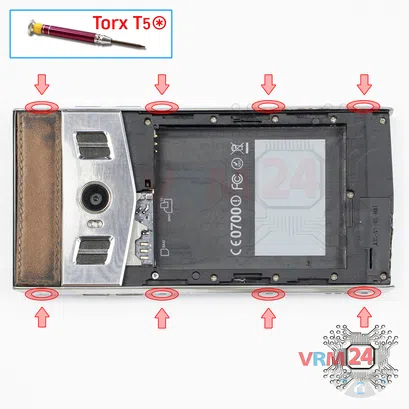 How to disassemble Doogee T3, Step 4/1