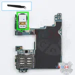 Como desmontar Samsung Galaxy S20 FE SM-G780 por si mesmo, Passo 18/1